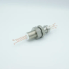 Thermocouple Feedthrough, Type R-S, 2 Pairs, Screw-type Connector, 1.0″ Baseplate Bolt - A0446-2-BP - MPF Products, INC.