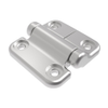Constant Torque Hinge, Symmetric, Forward Torque 3.4 N-m, Reverse Torque 3.4 N-m, Large Size, Stainless Steel 316, Passivated - E6-70-430S-24 - Southco