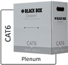 1000-ft. CAT6 250-MHz Solid Bulk Cable UTP CMP White - C6-CMP-SLD-WH - Black Box