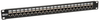 24-Port 1U Rack-Mount STP Shielded Cat6 /Cat5 Feedthrough Patch Panel, RJ45 Ethernet, TAA - N254-024-SH - Tripp Lite by Eaton