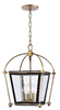 3612-AGB Foyer/Hall Lanterns-Glass w/Frame - 342143 - Capital Lighting, Inc.