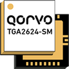 9 - 10 GHz, 20 Watt GaN Power Amplifier - TGA2624-SM - Qorvo