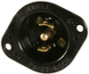Twist Lock Flanged Inlet, 15A 125/250V, Nema Ml-3P; Connector Type Hubbell Wiring Devices - 14C5695 - Newark, An Avnet Company
