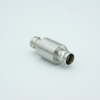 Double Ended Triaxial Feedthrough, .620″ Weld Adapter, Connector Included -- A11127-1-W
