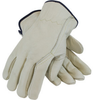 PIP 68-116 White XL Grain Cowhide Leather Driver's Gloves - Wing Thumb - Uncoated - 10.3 in Length - 616314-15595 - 616314-15595 - R. S. Hughes Company, Inc.