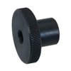 Tapped Thru Hole Grip Hand Wheel & Knob: 0.750 in Diameter, 1/4-20 Threads, Steel -- KKT-11B - Image