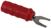 Spade Lug To Banana Jack, 15A, Red; Product Range Pomona - 91B2754 - Newark, An Avnet Company