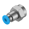 Pneumatics, Hydraulics - Fittings, Couplings, and Distributors - QSF-1/8-4-B - Quarktwin Technology Ltd.