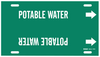 Brady Strap-On Pipe Marker - 4111-G - Brady Corporation