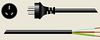 Australian Power Cord -- A7310 - Image
