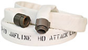 Jafline® HD™ 50 ft Available Lengths, 1 1/2 in. Size, and NPSH Coupling Type White Double-Jacket Fire Hose with EPDM Rubber Lining|Master File -- HD150W050-NP150