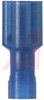 Conn; Crimp Terminals; Disconnect; Female; 16-14 AWG; Nylon; Blue; Tab sz. 0.250 - 70044622 - Allied Electronics, Inc.