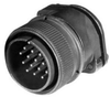 Circular Connector Plug, Size 16, 3 Position, Cable; Military Specification Amphenol Industrial - 40M1024 - Newark, An Avnet Company