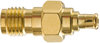 SMA Jack to MCX Plug Adapter -- SMA-MCX J/P - Image