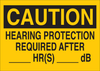 Brady B-302 Polyester Rectangle Yellow Personal Protection Equipment (PPE) Sign - 14 in Width x 10 in Height - Laminated - TEXT: CAUTION - 84789 - 754476-84789 - R. S. Hughes Company, Inc.
