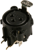 Connector, Xlr Audio, Rcpt, 3Pos; No. Of Contacts Neutrik - 27B4208 - Newark, An Avnet Company