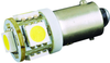 Led Bulb, Mini Bayonet/ba9S, White, 720Mw; Lamp Base Type Cec Industries -- 45T9728