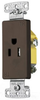 Duplex/Single Receptacle - RRD151TR - Hubbell Incorporated