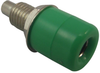 Banana Jack, 4Mm, 32A, Solder, Green; Gender Multicomp - 80P3620 - Newark, An Avnet Company