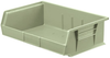 Akro-Mils Akrobin 60 lb Stone Industrial Grade Polymer Hanging / Stacking Storage Bin - 10 7/8 in Length - 16 1/2 in Width - 5 in Height - 1 Compartments - 30255 STONE - 30255 STONE - R. S. Hughes Company, Inc.