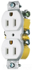 Duplex/Single Receptacle - RR15KW - Hubbell Incorporated
