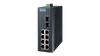 8GE + 2G SFP Port Gigabit Unmanaged Industrial PoE Ethernet Switch -- EKI-2710G-2FPI-A - Image