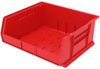 Akro-Mils Akrobin 75 lb Red Industrial Grade Polymer Hanging / Stacking Storage Bin - 14 3/4 in Length - 16 1/2 in Width - 7 in Height - 1 Compartments - 30250 RED - 30250 RED - R. S. Hughes Company, Inc.