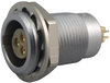 Circular Connector, Receptacle, Size 0, 3 Position, Panel; Product Range Lemo - 12R0303 - Newark, An Avnet Company