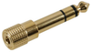 Adapter, Stereo, 6.35Mm Plug-3.5Mm Rcpt; Audio Video Connector A Multicomp Pro - 69AC6446 - Newark, An Avnet Company
