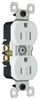Duplex/Single Receptacle -- 3232-TRWRW - Image