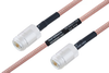 MIL-DTL-17 N Female to N Female Cable 36 Inch Length Using M17/60-RG142 Coax - PE3M0011-36 - Pasternack