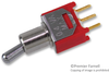 Switch, Toggle, Spdt, 100Ma, 20V; Switch Operation Multicomp Pro - 98K6233 - Newark, An Avnet Company