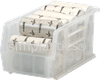 Storage Bins and Totes - QUS230CL - Simplastics
