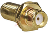 connector,rf coaxial,sma in-series adapter,bulkhead jack to jack,gold plated - 70142723 - Allied Electronics, Inc.