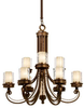 5764SZ Large Chandeliers-Pillar Candle - 432905 - Capital Lighting, Inc.