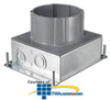 Hubbell SystemOne Round, Multi-Service Floor Box - Stamped.. - S1SFB - TelephoneStuff.com