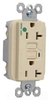 GFCI Duplex Receptacle - 2095-HGNAI - Hubbell Wiring Device-Kellems