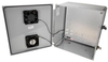 Enclosure, Wall Mount, Pc, Grey; Enclosure Type L-Com - 29AH3093 - Newark, An Avnet Company