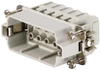 Heavy Duty Insert, Plug, 10+Pe, 20-12Awg; Product Range Weidmuller - 63AC9487 - Newark, An Avnet Company