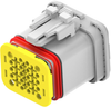 Automotive Housing, Plug, 20Pos, Gry; Product Range Te Connectivity - 31AJ3868 - Newark, An Avnet Company