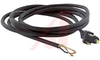 POWER SUPPLY CORD, 8', 18AWG 3 CONDUCTOR, RUBBER INSULATION -- 70116047