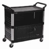 4095 GRAY/BLK - Rubbermaid X-tra Equipment Cart, 40-5/8