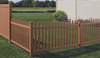 Picket Vinyl Fence - Danbury Select Cedar Texture - CertainTeed Corporation