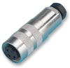 Circular Connector, 423 Series, Receptacle, 8, Socket, Solder, Cable Mount Rohs Compliant Binder - 23M9610 - Newark, An Avnet Company
