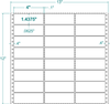 General Purpose Label - Pinfeed - 130454 - Western Numerical Control