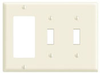 Combination Wallplates - PJ226-T - Leviton Manufacturing