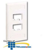Panduit® Mini-Com Classic Series Faceplates with.. - CFPL4 - TelephoneStuff.com