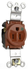Duplex/Single Receptacle -- 8201-RED - Image