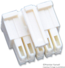 Receptacle Housing, 6Pos, Nylon 6/6; Product Range Samtec - 14T0478 - Newark, An Avnet Company