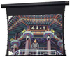 Wide Format (16:10) Tab Tensioned Electric Wall or Ceiling Projection Screen. - Wide Format - Visual Sound, Inc.
